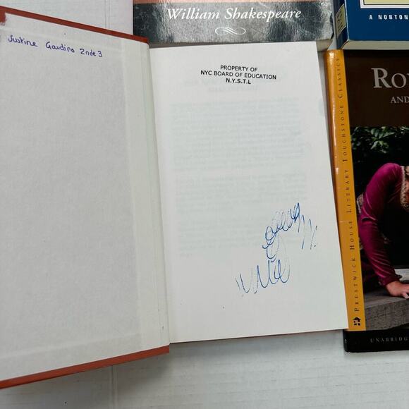 William Shakespeare Book Set Romeo Juliet The Tempest Othello Julius Cesar - Picture 12 of 16